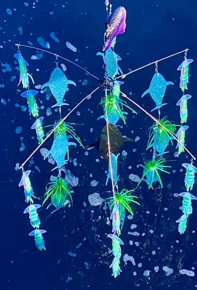 Squidnation UV Sparkle Flap - 10" - 6 Pack