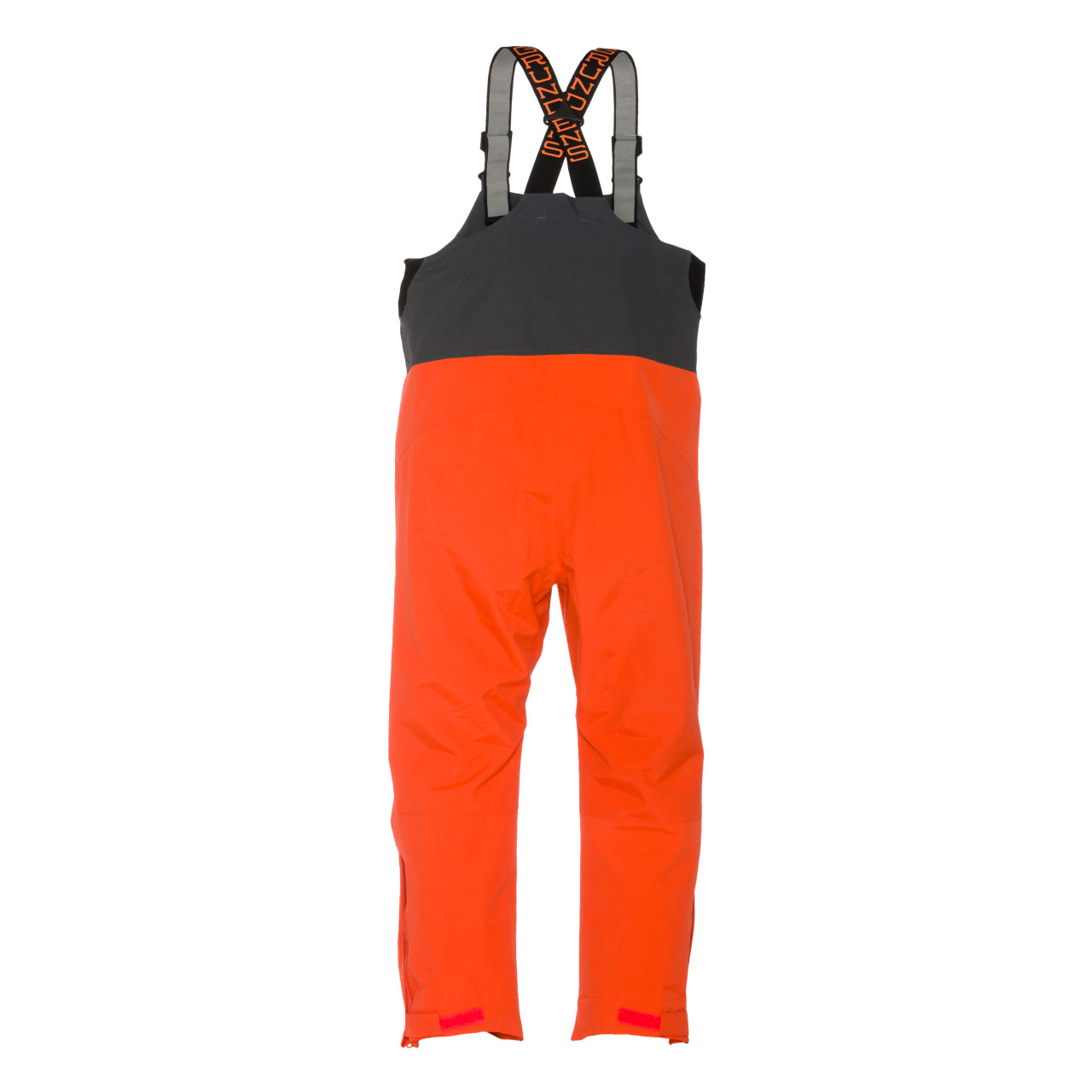 Grundens Full Share Bib - Black/Orange