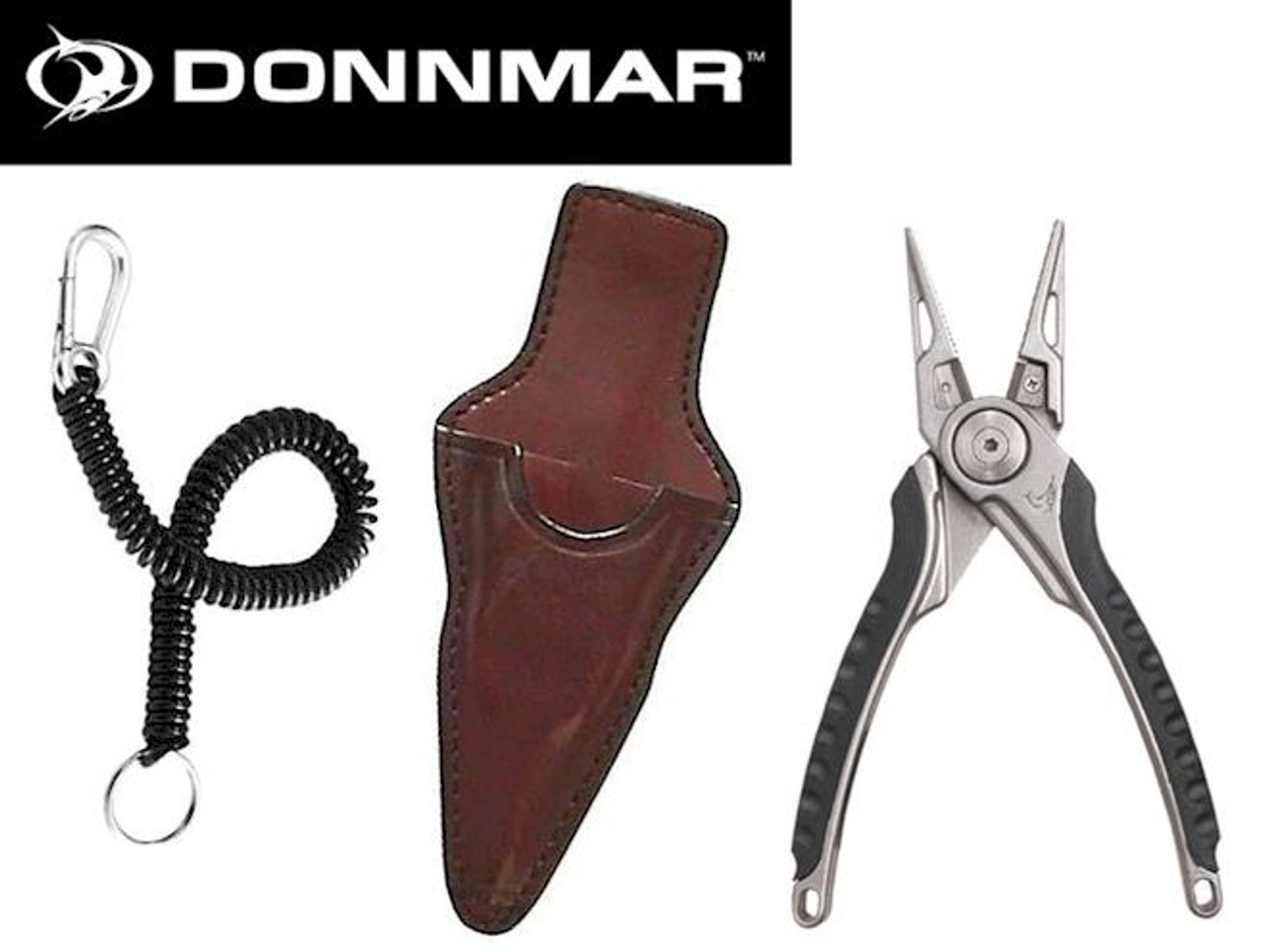 Donnmar Checkpoint CP900 Plier Set w/ Leather Holster and Lanyard 