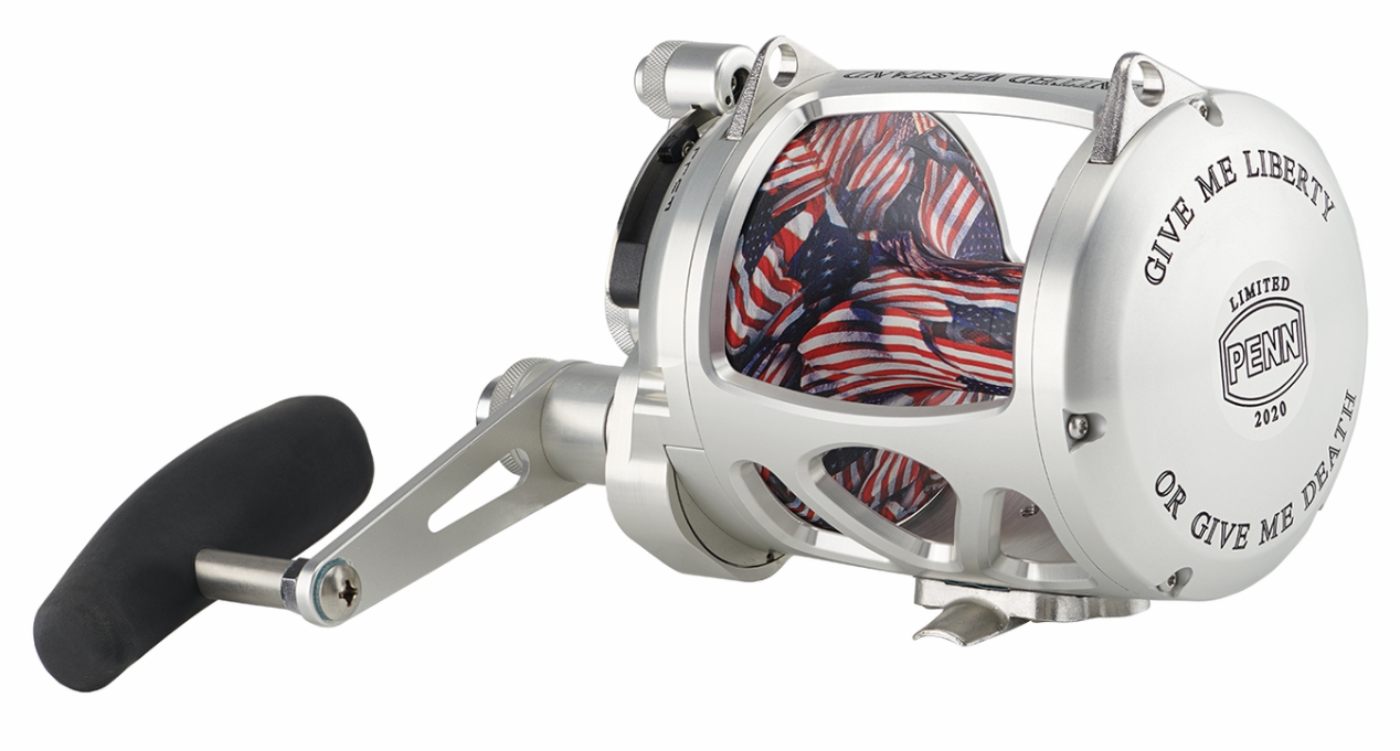 Penn International VISWS United We Stand Liberty Reel 50# - Silver