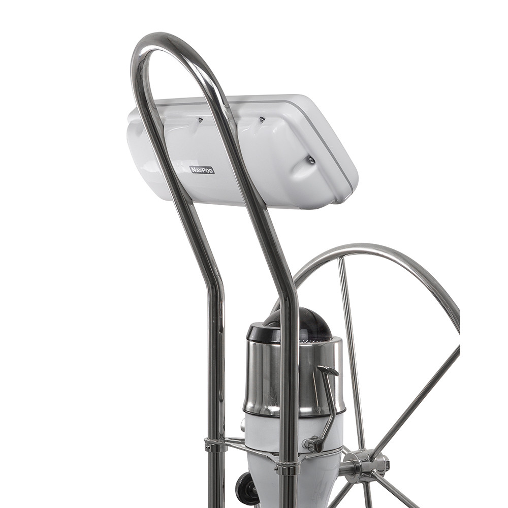 NavPod SystemPod Precut f\/Simrad GO7 XSE, GO7 XSR  BG Vulcan 7R In Center  2 Additional Instruments (Simrad IS42, BG Triton²  AP44 Square Holes; One On Each Side) f\/9.5 Wide Guard