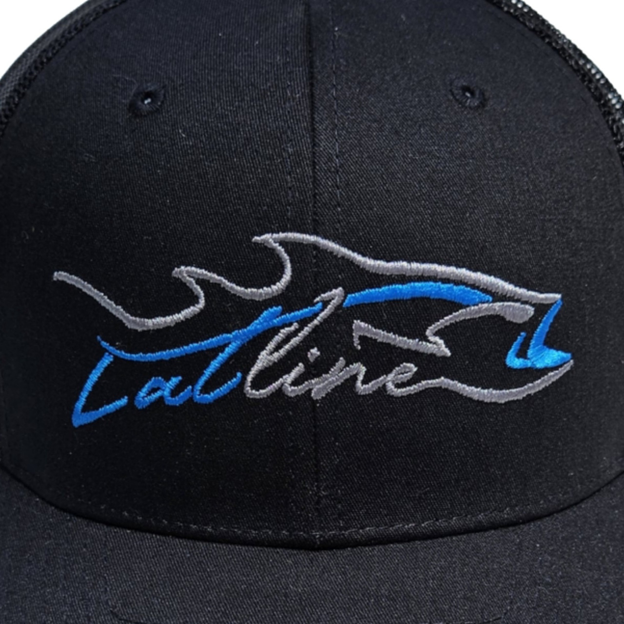 Latline™ Fishing Hat - Logo - Black