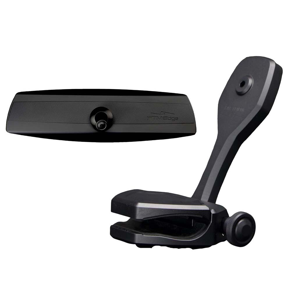 PTM Edge Mirror\/Bracket Kit w\/VR-140 Elite Mirror  ZXR-320 (Black)