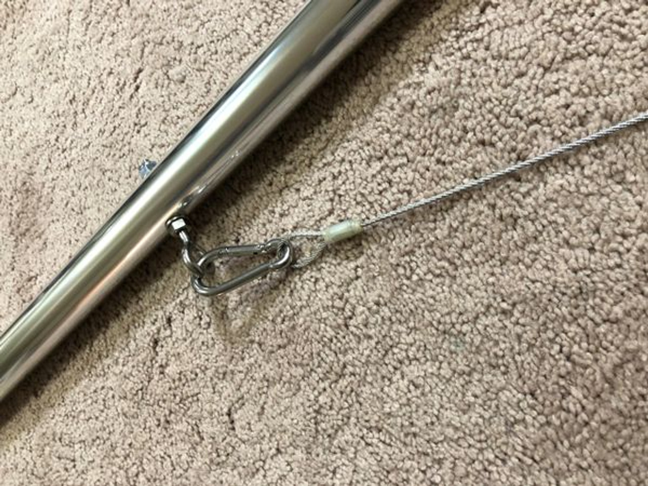 Ledge Logic Dredge Boom Bundle Rigged 8ft 80lb - Single