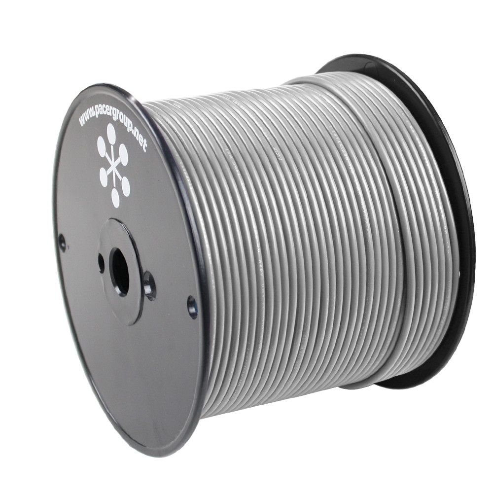 Pacer Grey 16 AWG Primary Wire - 500