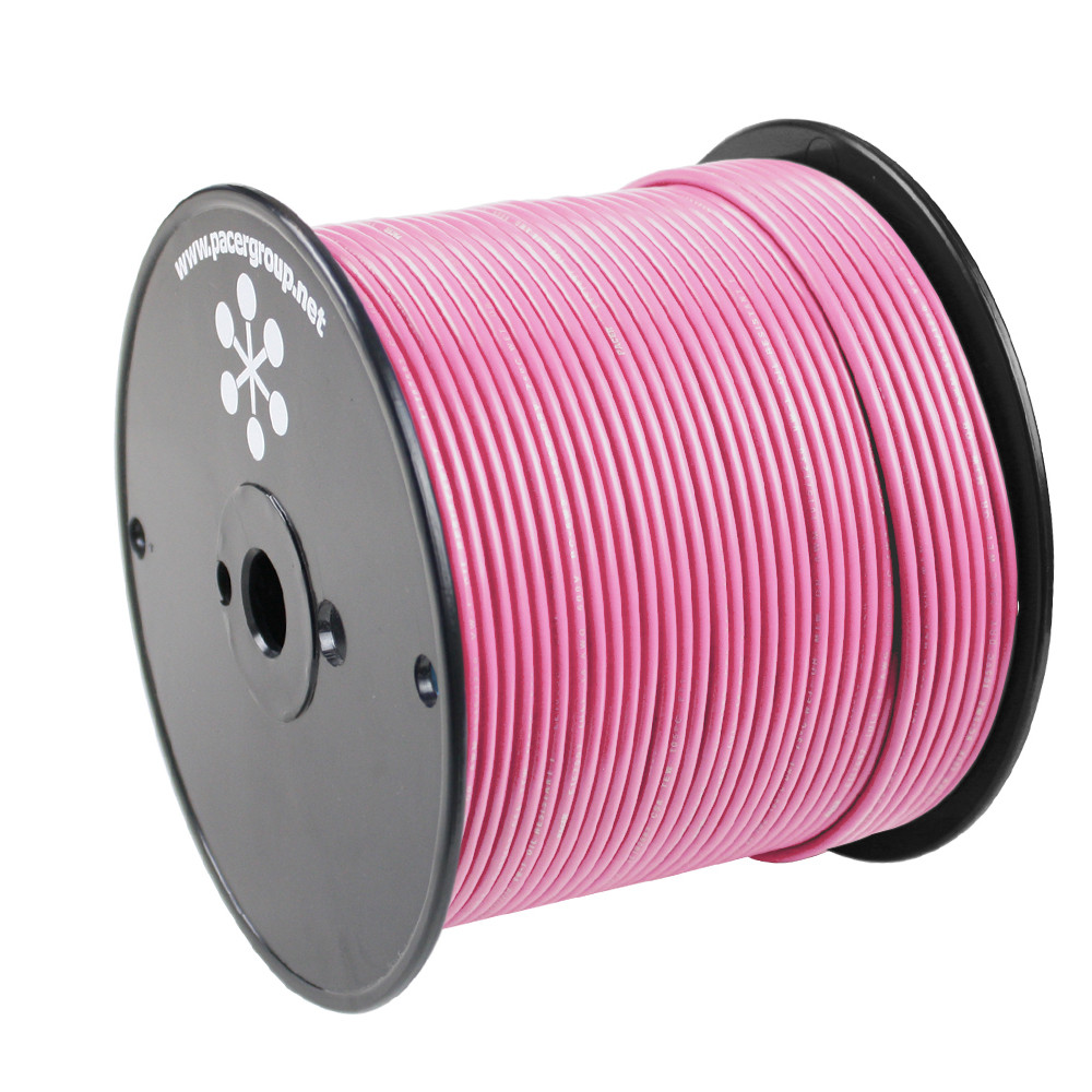 Pacer Pink 16 AWG Primary Wire - 500