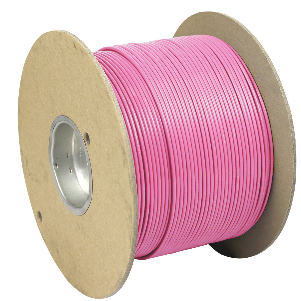 Pacer Pink 16 AWG Primary Wire - 1,000