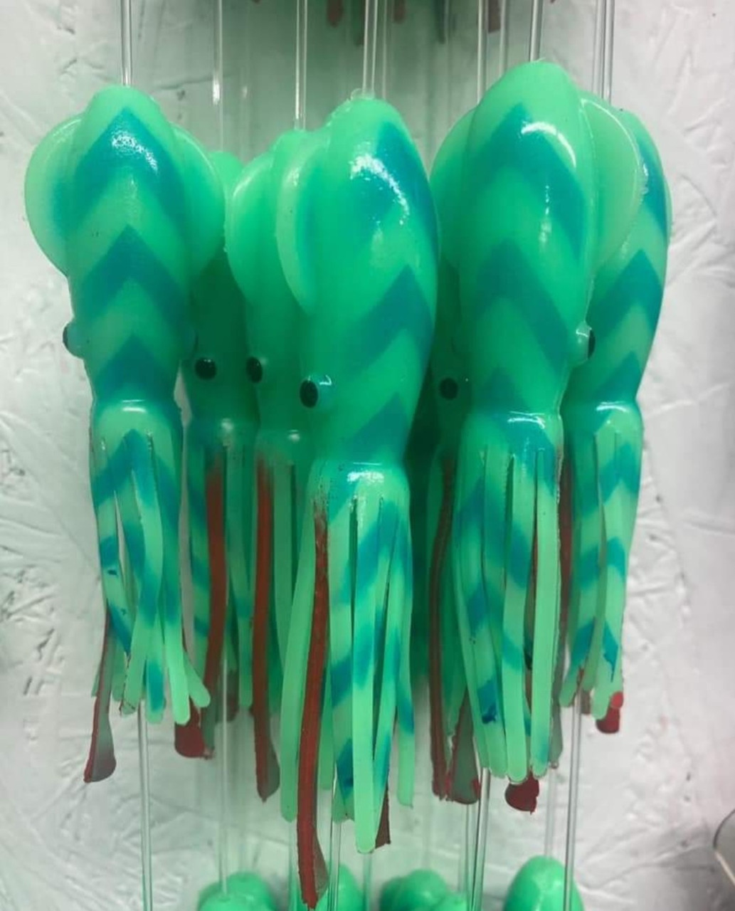 Squidnation Fat Daddy Squid Dredge - Pakula Lumo Green