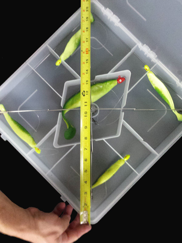 Brella Box Umbrella Rig Storage Box - 5 Pack - Includes Strap