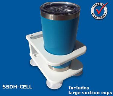 Deep Blue Marine Single Drink Holder SSDH-CELL