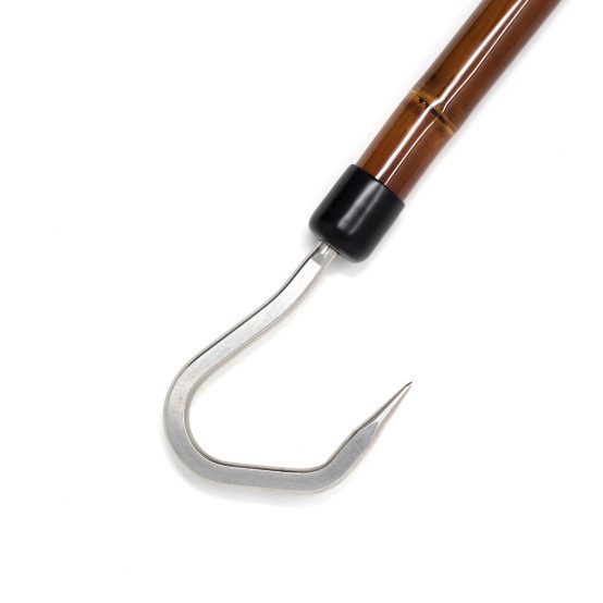 Seaworx Calcutta Bamboo Gaff 6' w/2" Winthrop Hook