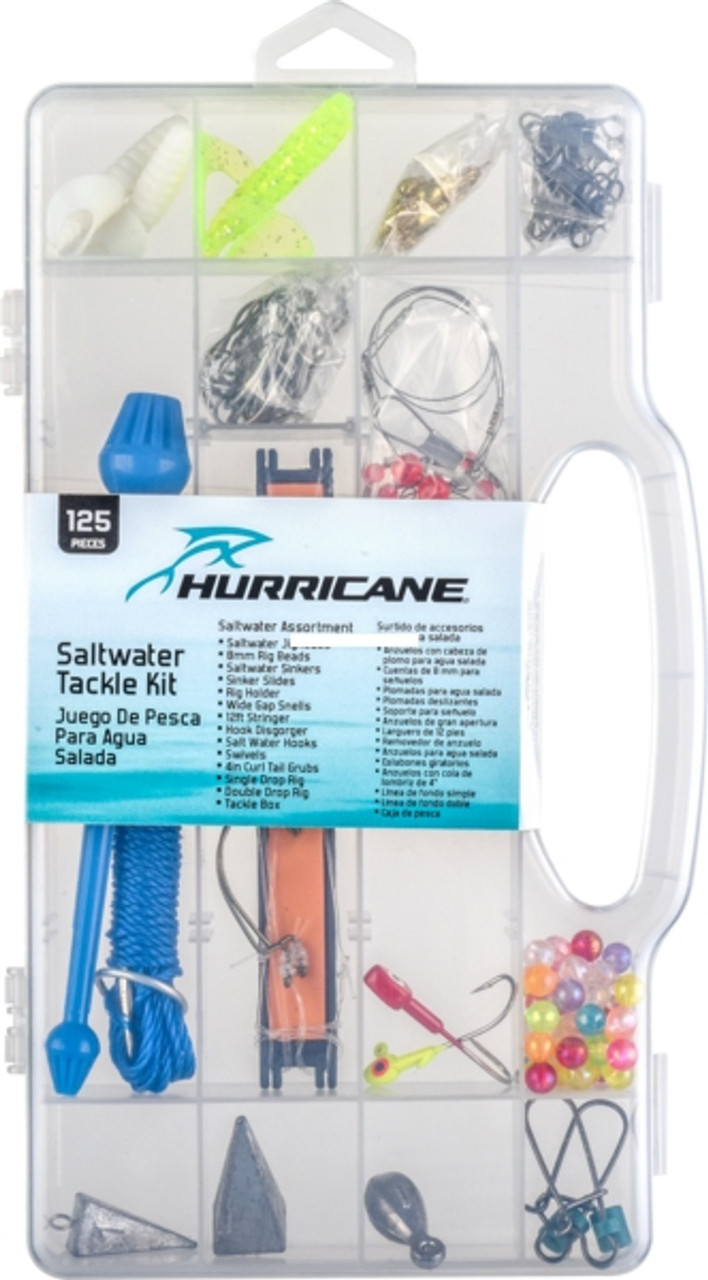 Hurricane HSWKIT-90 125 Piece Saltwater Tackle Assortment