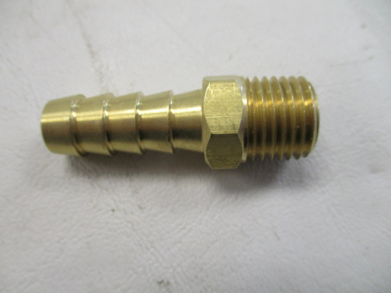 Attwood Universal Brass Fuel Hose Fitting - 1/4" NPT x 3/8" Barb
