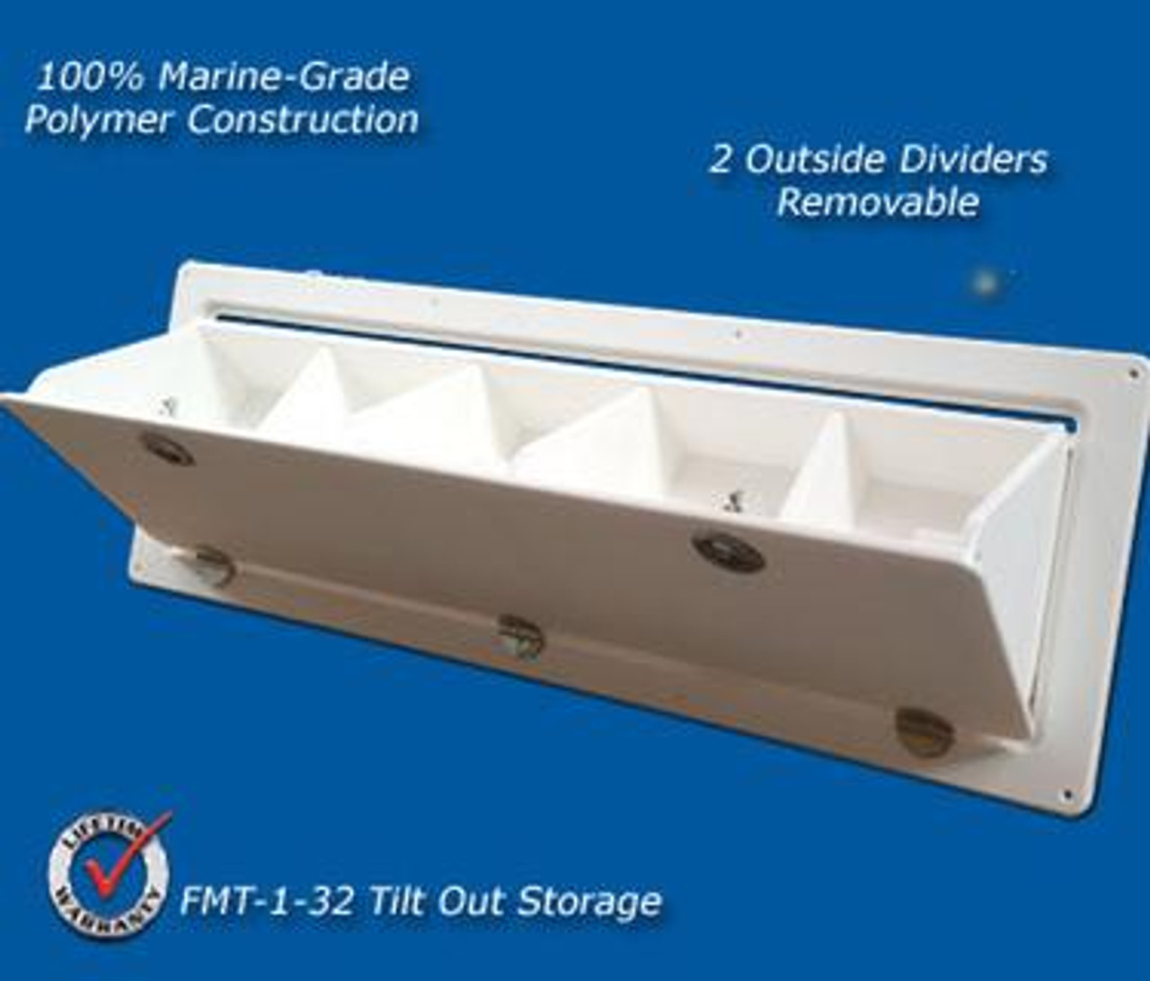 Superb, Durable aluminum boat storage box For Intact Storage 