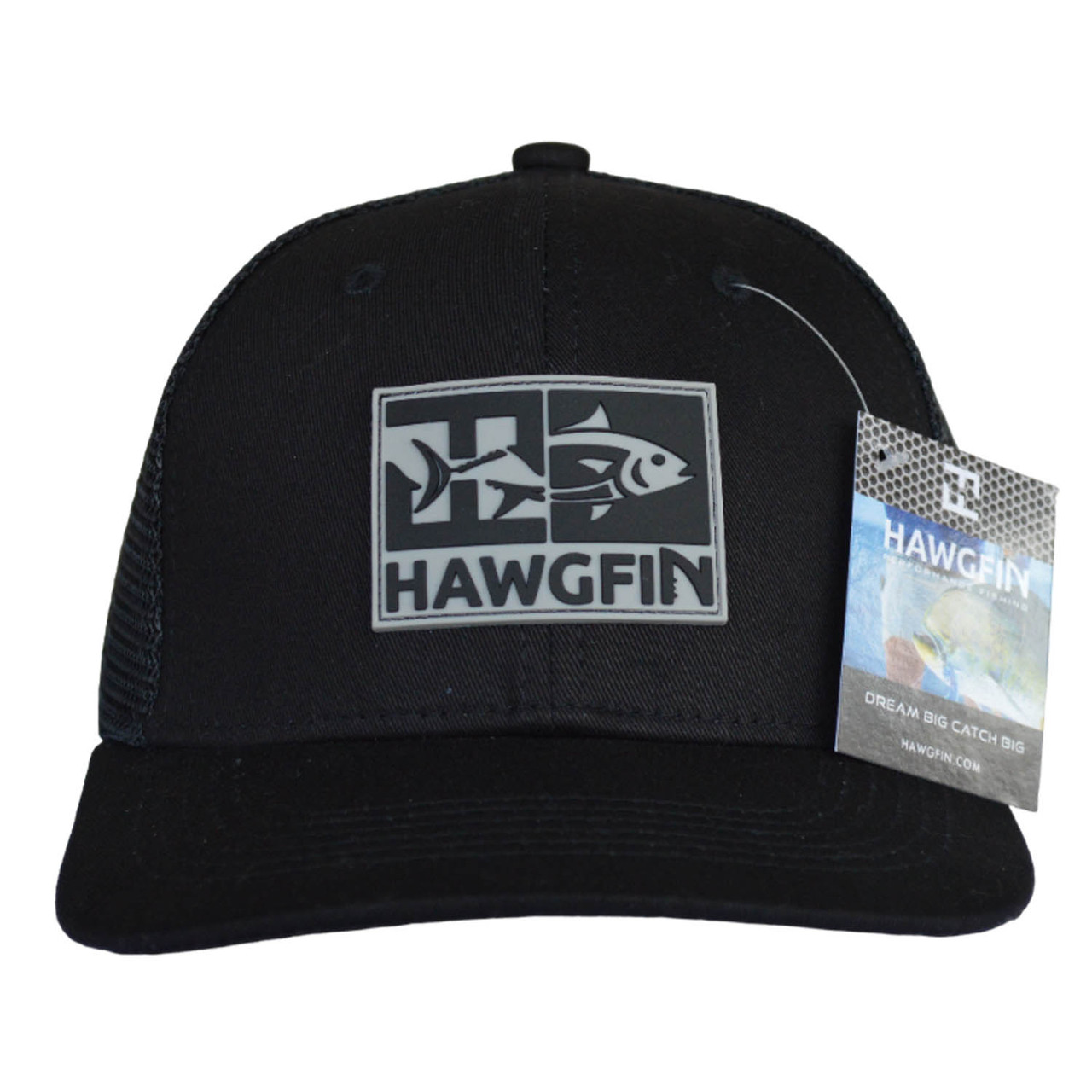 HAWGFIN BATTLEHAWG PVC RUBBER PATH TRUCKER HAT