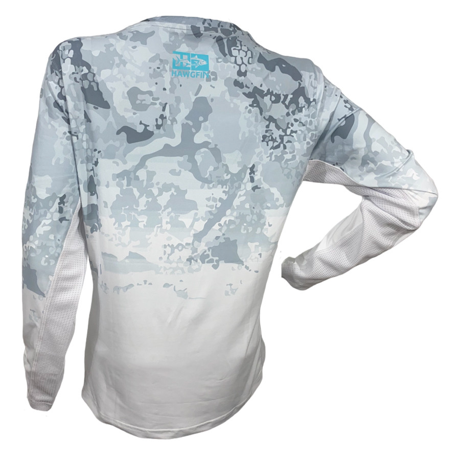 HAWGFIN THERMOCLINE SEAFOAM WHITE PERFORMANCE LONG SLEEVE
