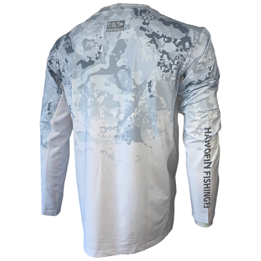 HAWGFIN WOMEN'S HAWGFIN THERMOCLINE GRAY PERFORMANCE LONG SLEEVE