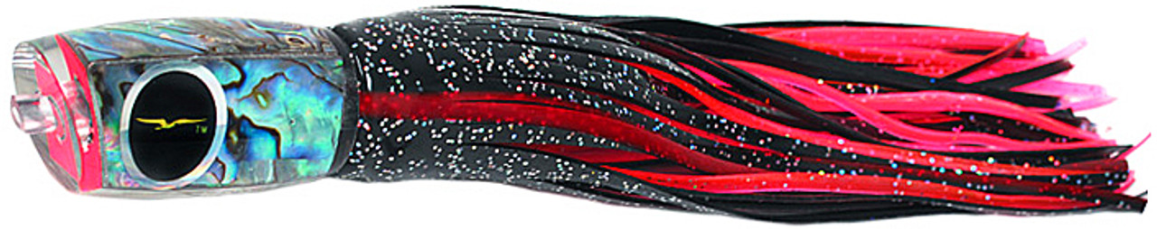 Black Bart Mini 1656 Angled Trolling Lure - Black/Pink