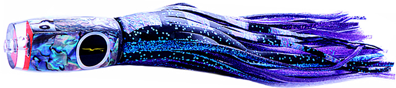 Black Bart Mini 1656 Flat Nose Trolling Lure -Black Purple Split/Purple Fleck 