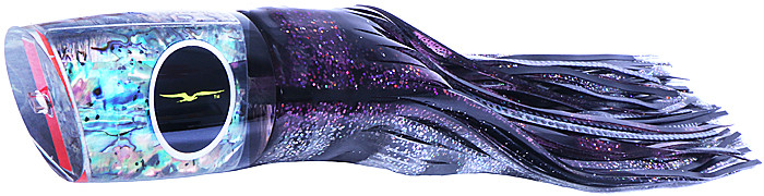 Black Bart Zulu Marlin Lure - Purple/Black Dot