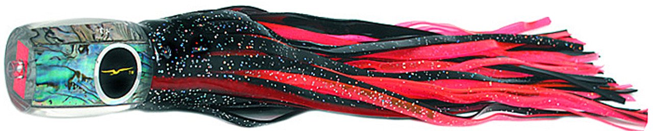 Black Bart Striper Candy Marlin Trolling Lure -Black/Pink