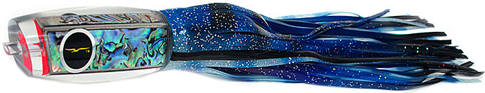 Black Bart 1656 Angle Nose Marlin Lure - Oceanic Blue/Purple Blue Black 
