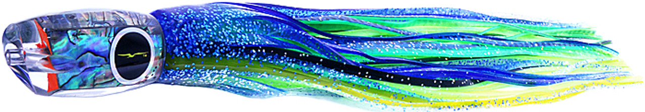 Black Bart Hot Breakfast - Hot is the perfect description of this scaled down "Breakfast" this exciting lure is just the ticket for the fishermen looking to spice up his riggers with a very hot Marlin lure. Hot mixes up your pattern bringing guaranteed action to your spread, this quick moving, aggressive splashing, diving, swimming lure will be streaking through your wake with a high voltage teasing action that says, "Catch Me If You Dare”. Rig with 9/0 hookset.