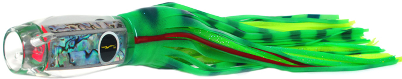 Black Bart Kona Projet Marlin Lure -Glow/Green Chartreuse
