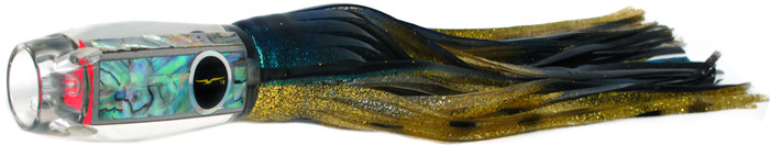 Black Bart Kona Projet Marlin Lure -Yellowfin Tuna/Silver-Gold-Black