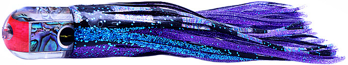 Black Bart Elk Hunt Trolling Lure - Black Purple Split/Purple Fleck