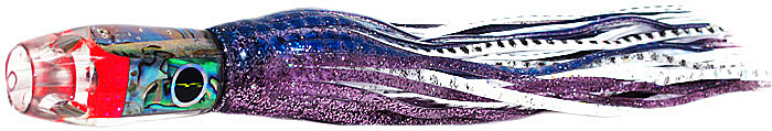 Black Bart Pro Jet Trolling Lure -Purple-Blue Dot/White Dot