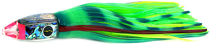Black Bart Tuna XXX Trolling Lure - Glow/Green Chartreuse