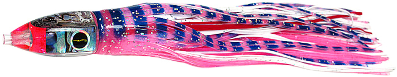 Black Bart Tuna XXX Trolling Lure - Pink Tiger/White