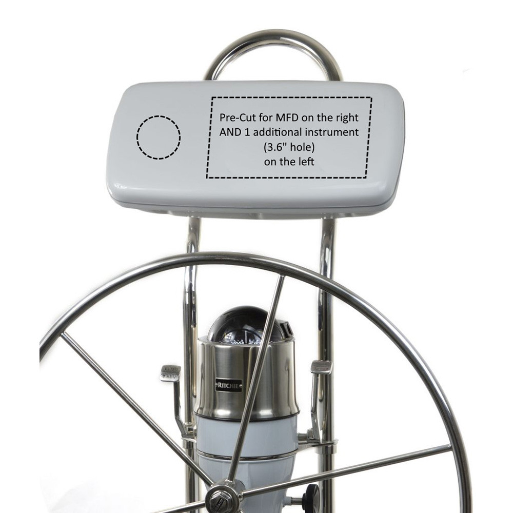 NavPod SystemPod Pre-Cut f\/Garmin ECHOMAP Plus\/UHD 92sv\/93sv\/94sv\/95sv  Plus One Additional Instrument f\/9.5 Wide Guard