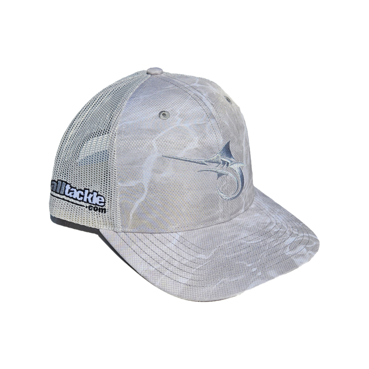 Marlin Hook Trucker Hat - Water Camo Light