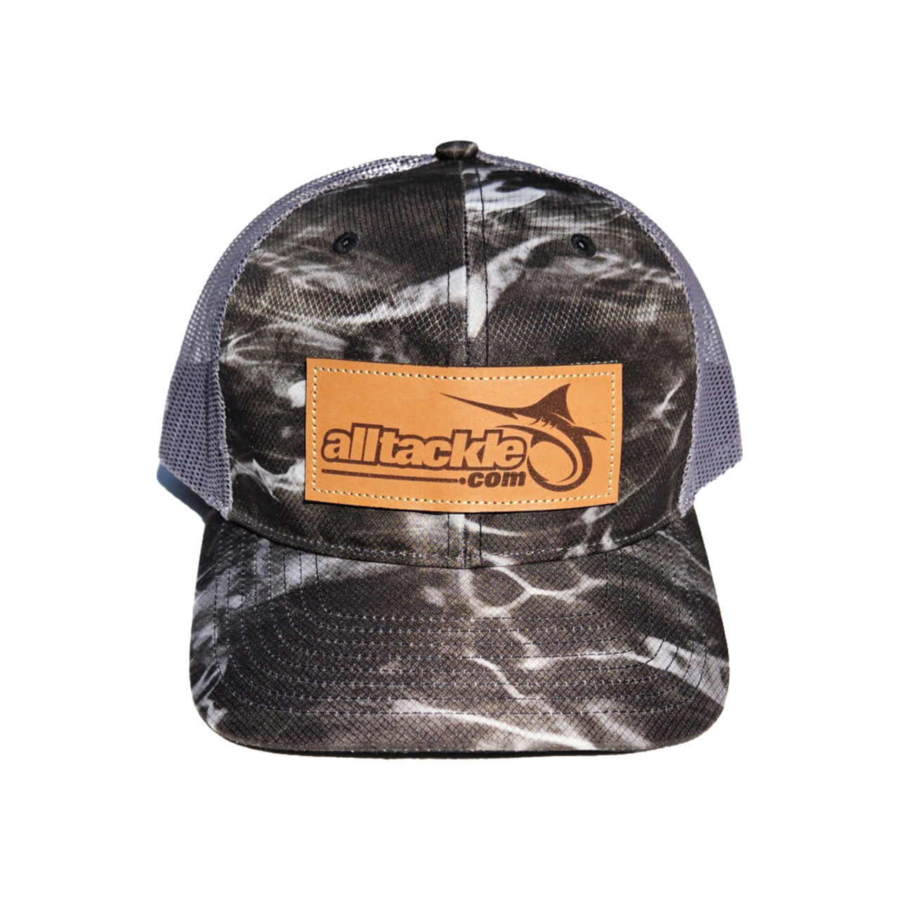 Alltackle Hat - Patch - Water Camo Dark