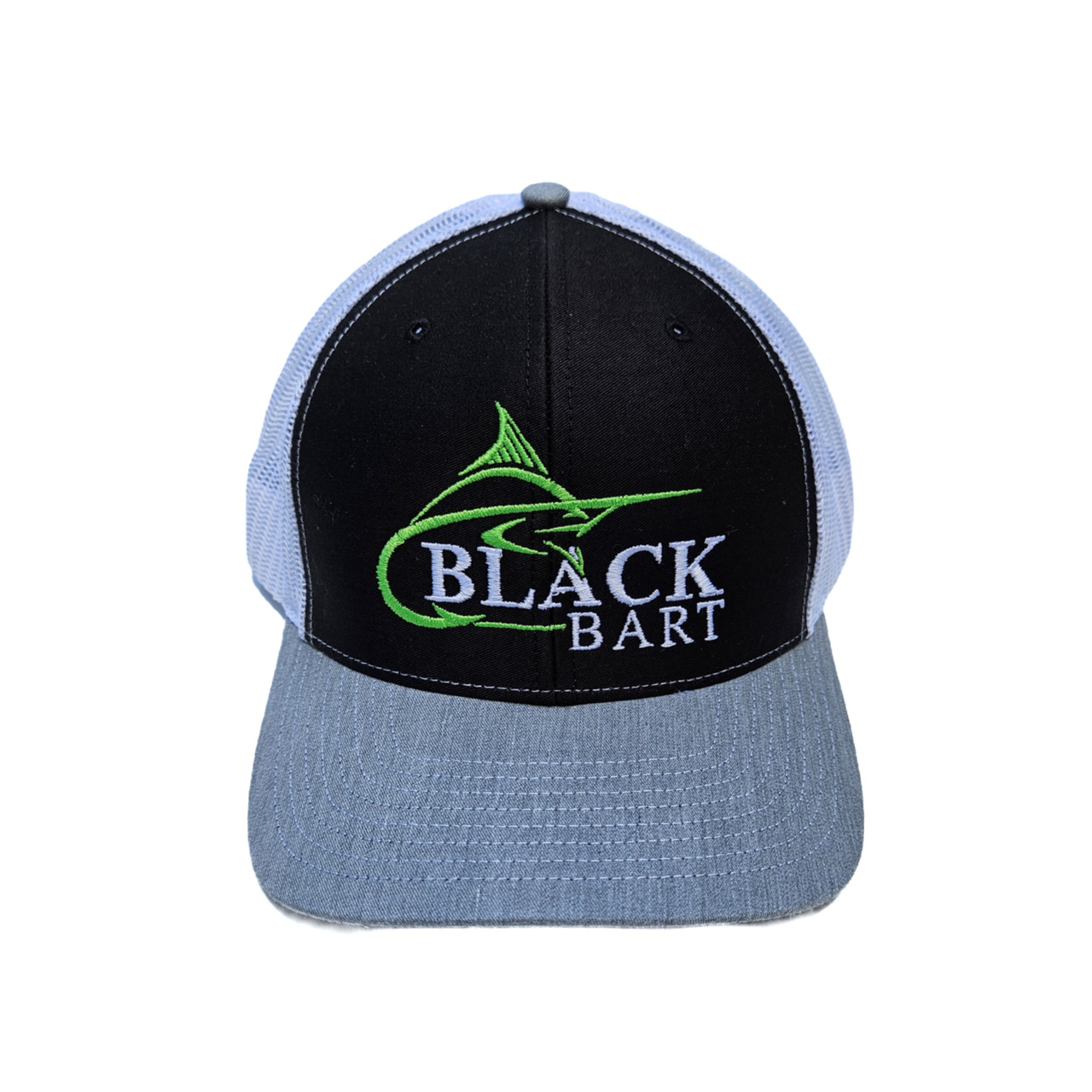 Black Bart Hat - Green/Black