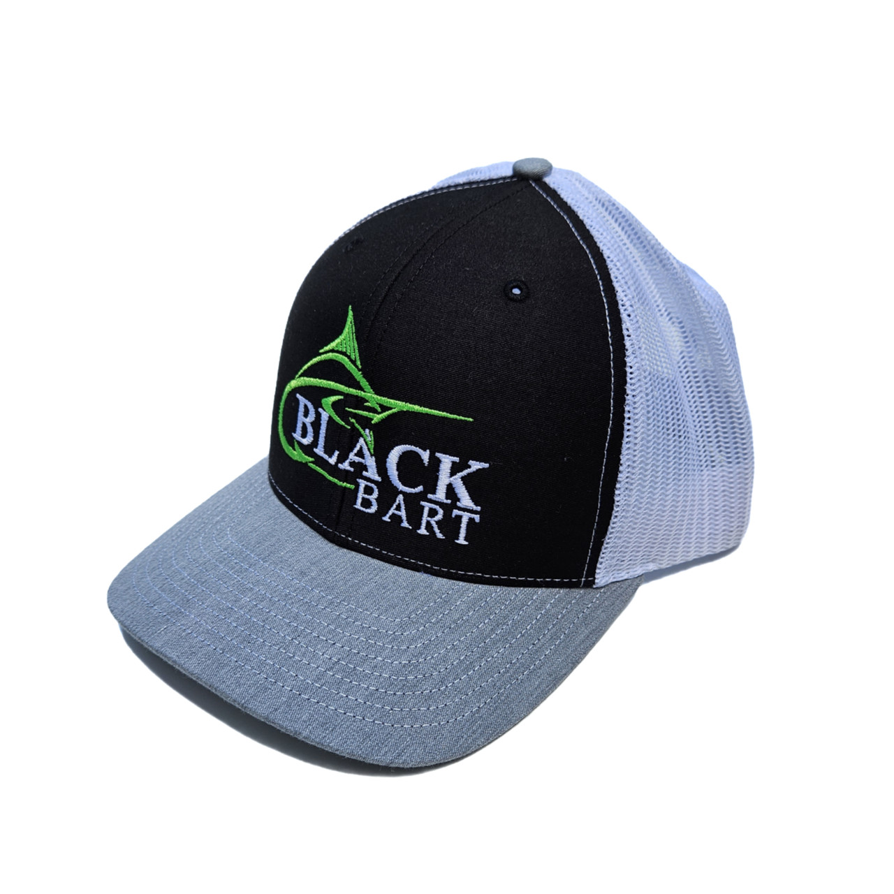 Black Bart Hat - Green/Black