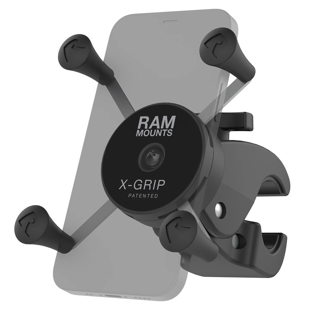 RAM Mount X-Grip Phone Mount w\/Low-Profile Medium Tough-Claw