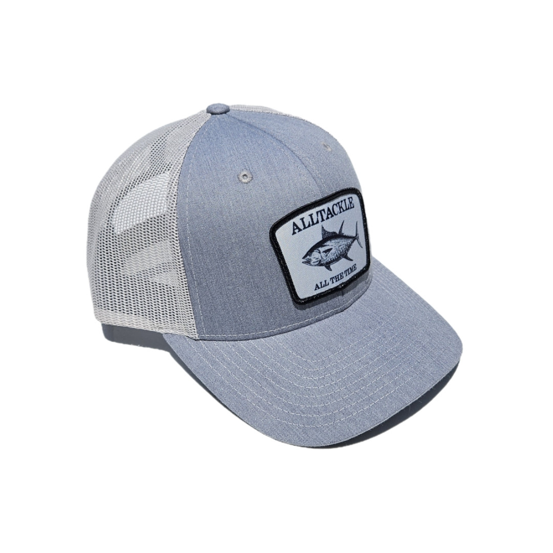 Alltackle Hat - All The Time Bluefin - Gray/White