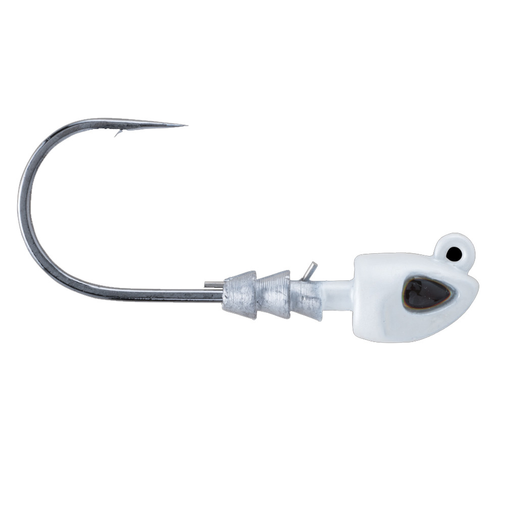 Berkley Fusion19 Swimbait Jighead - 3\/0 - 1\/8oz - Pearl White