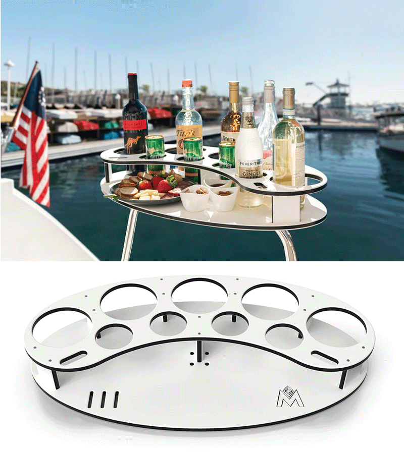 Magma Elliptical Party Table w/ Mount