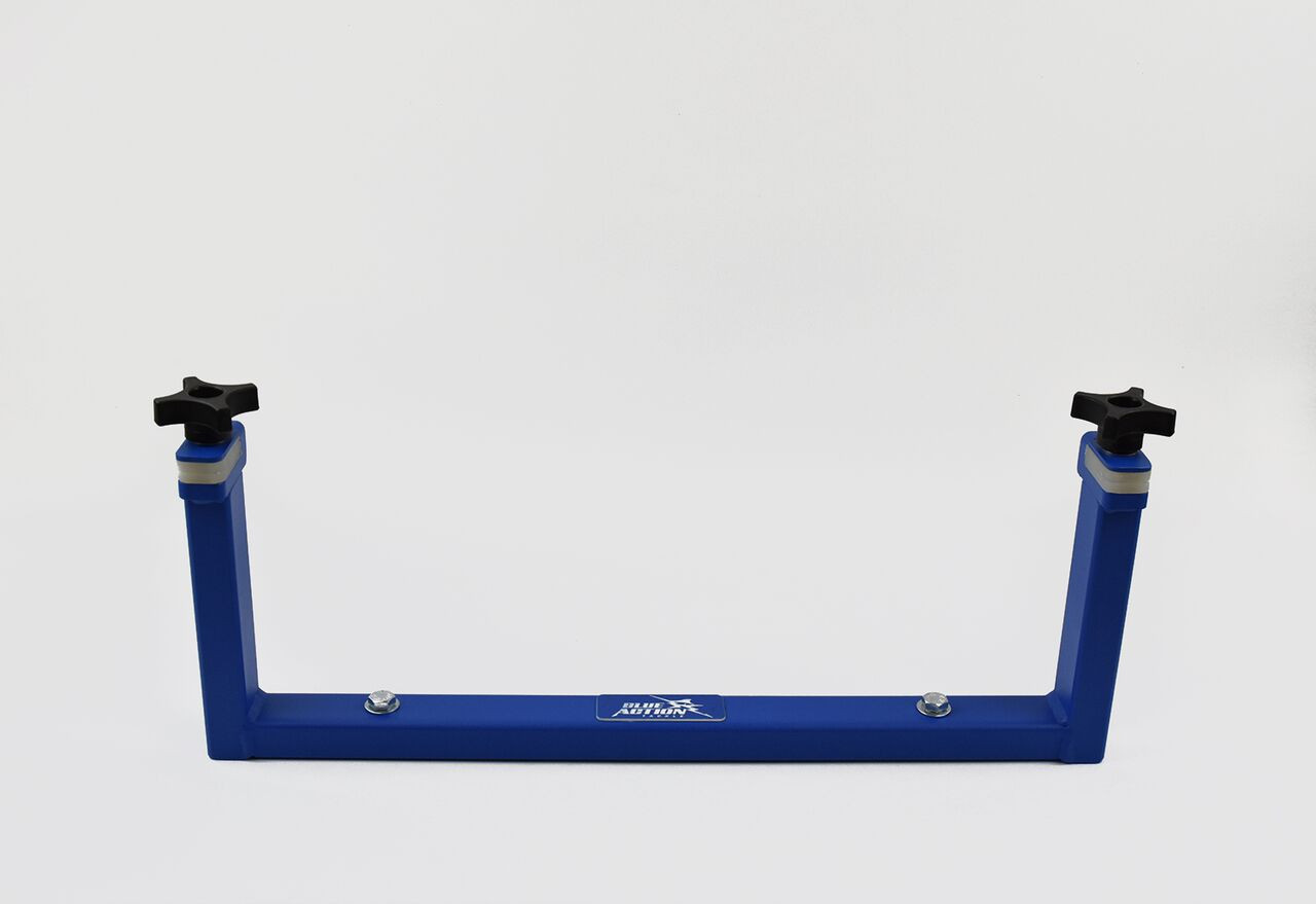 Blue Action Tackle Wind On Leader Jig w/ Feet - w/ Free Bobbin Winder Tool