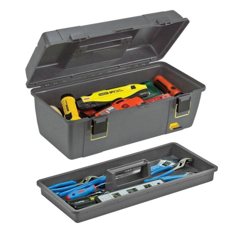 Plano Moulure BAB Power Tool Box Avec Plateau, Gris Graphite