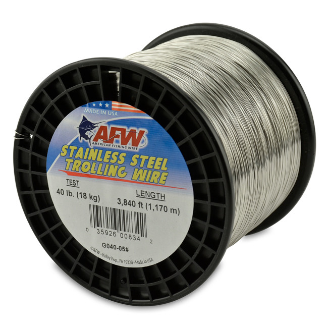 American Fishing Wire SS Trolling Wire 5 Pound Spool Test: 40