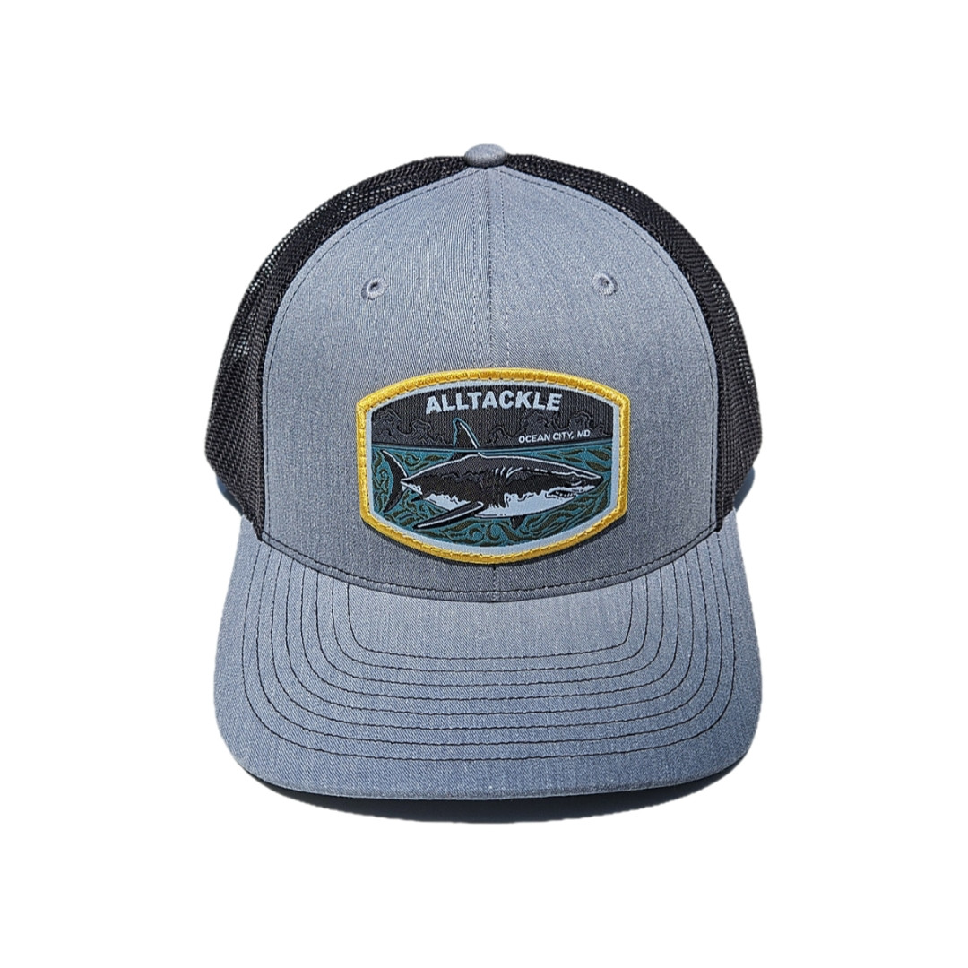 Alltackle Hat - OC Great White - Heather Black