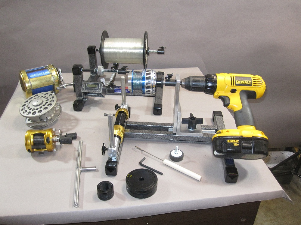 SCT Reel Winder III with Super Spooler, Line Counter Kit