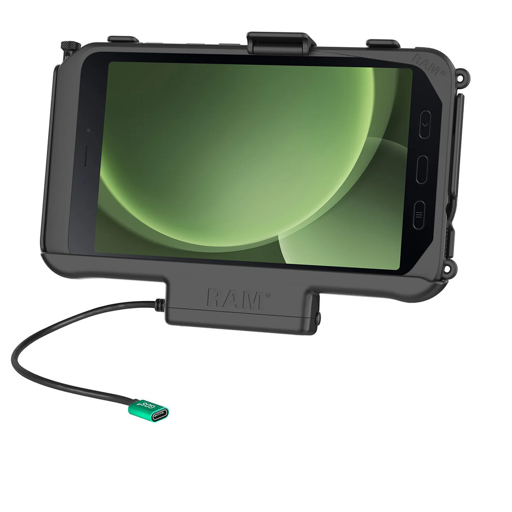 RAM Mount RAM USB-C Powered Dock f\/Samsung Tab Active5  3