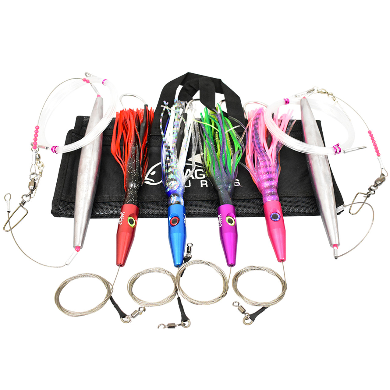 MagBay High Speed Wahoo Lures – Tournament Plomerito Set (MB-HSW-TPS)