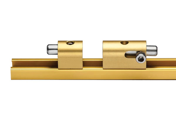 Du-Bro Trac A Rod - 2' Gold/Teak with 6 Rod Holders - Gold